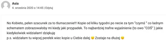 Komentarz Asi o wyjaśnieniu przypadków